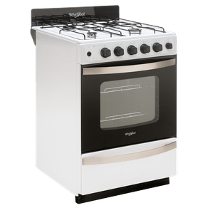 Cocina Whirlpool 56 cm Multigas Blanca - Compra Cierta